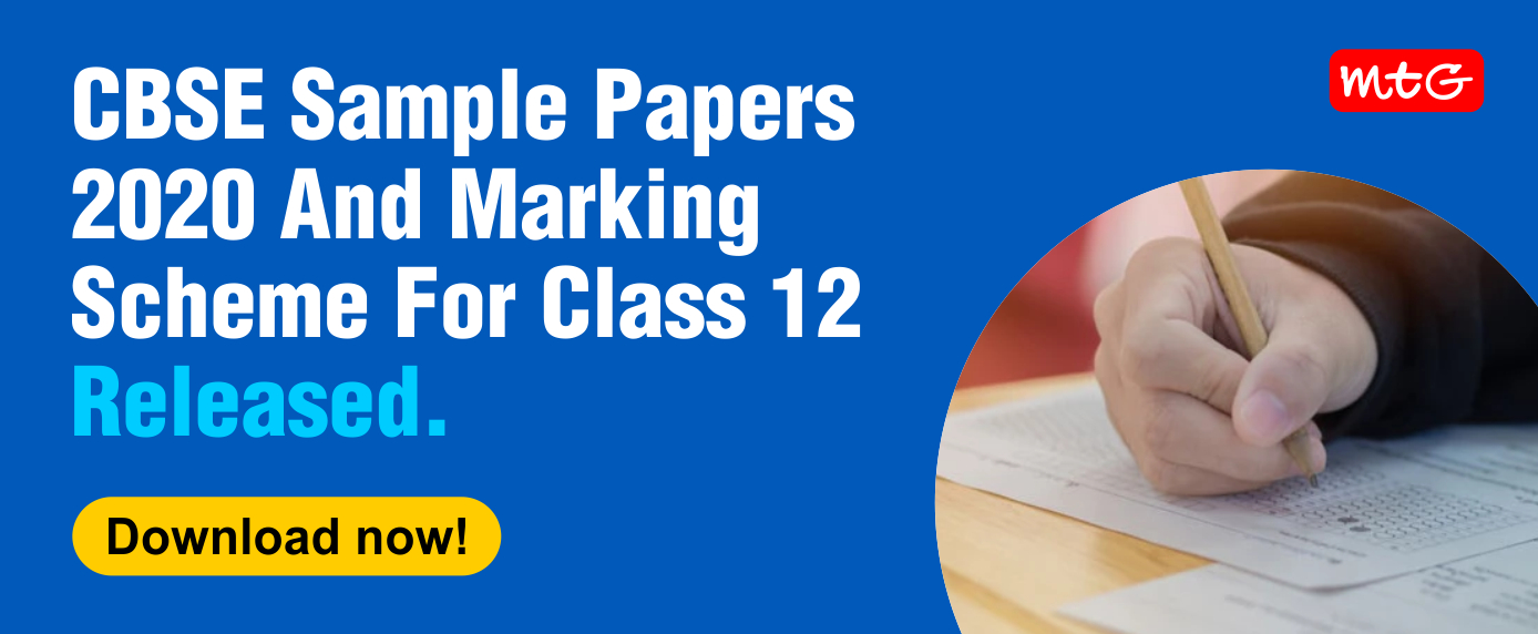 Cbse Sample Papers 2020 And Marking Scheme For Class 12 Released Mtg Blog Cbse Sample Papers 2020 And Marking Scheme For Class 12 Released Mtg Blog
