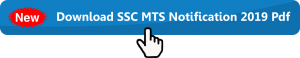 Download SSC MTS Notification 2019 Pdf