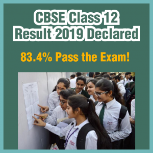 CBSE Class 12 Result 2019 Declared