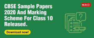 CBSE Sample Papers 2020 And Marking Scheme For Class 10 Released