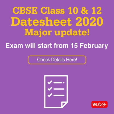 CBSE Class 10 & 12 Datesheet 2020 Major update! Exam will start from 15 ...