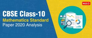 CBSE Class 10 Mathematics Standard Paper 2020 Analysis